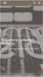 Mobile Screenshot of lampeightaudio.com